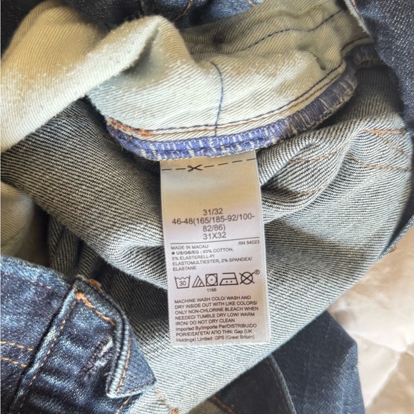 GAP Men's Dark Blue Slim Jeans - Picture 8 of 8